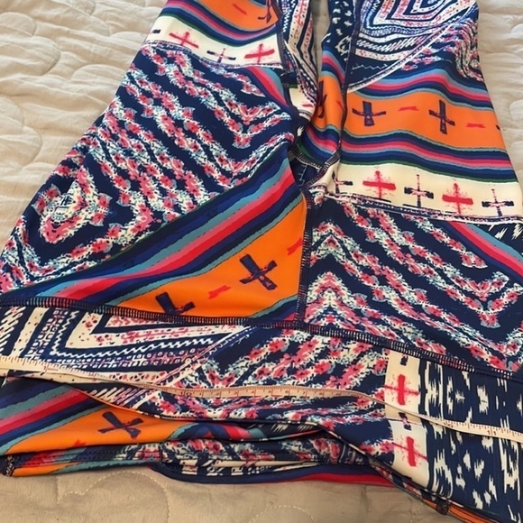 Free People Movement Ashford Lose Control Leggings Multicolor Sz XS NWT - Picture 5 of 9